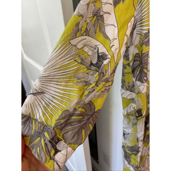 NWOT Vilagallo toucan shirtdress, $218 Sz 44/ US 12 E39 - Picture 3 of 7